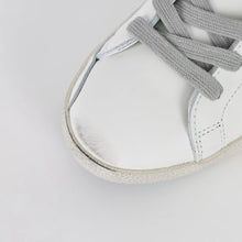 Load image into Gallery viewer, Golden Goose Super-Star Suede Star Silver Heel Tab
