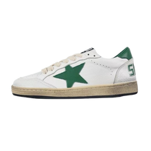 Load image into Gallery viewer, Golden Goose Ball-Star Green Star Green Heel Tab
