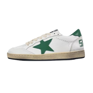 Golden Goose Ball-Star Green Star Green Heel Tab