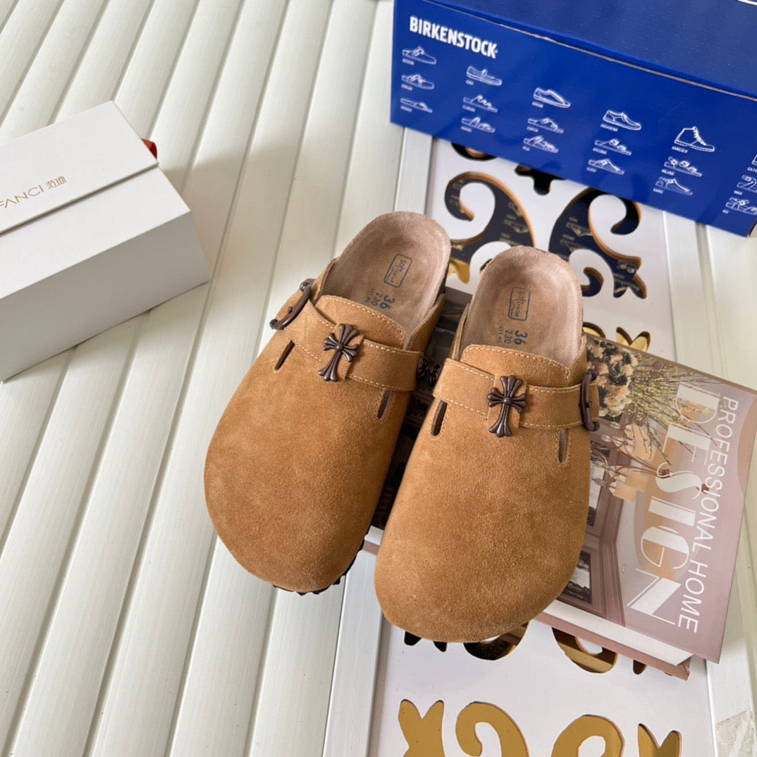 Chrome Hearts x Birks Tan (Customs)