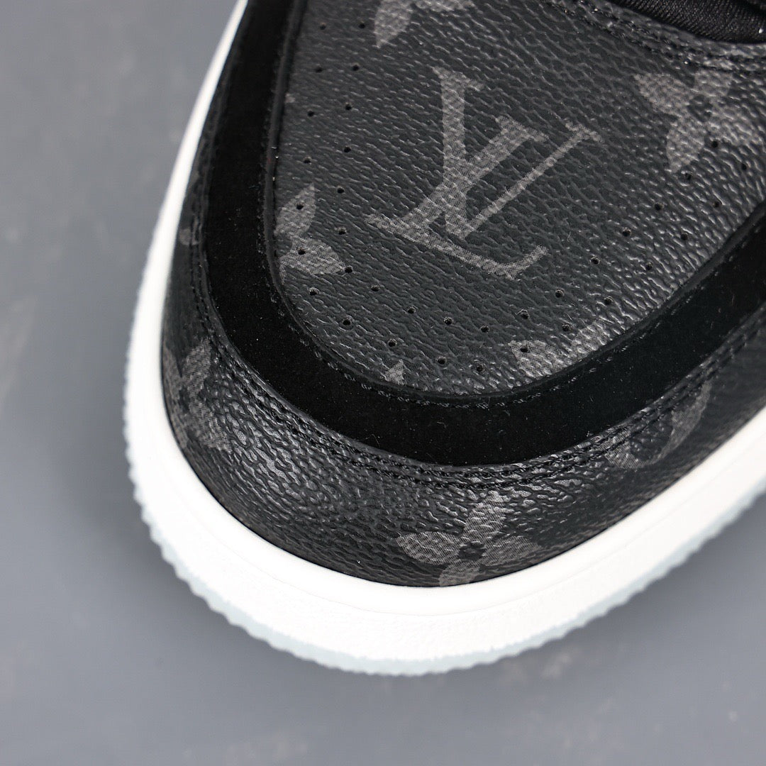 LV Trainers Monogram Black