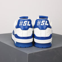 Load image into Gallery viewer, LV Trainers #54 Monogram Denim Blue
