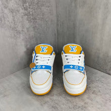 Load image into Gallery viewer, LV Trainers Velcro Blue Yellow
