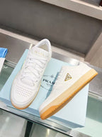 Prada Downtown Black Ivory Leather