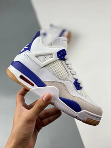 AJ 4 SB Summit White/Navy