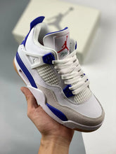 Load image into Gallery viewer, AJ 4 SB Summit White/Navy
