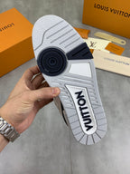 LV Trainers Blue | White