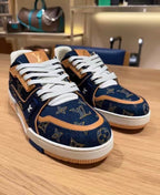 LV Trainers #54 Navy Monogram