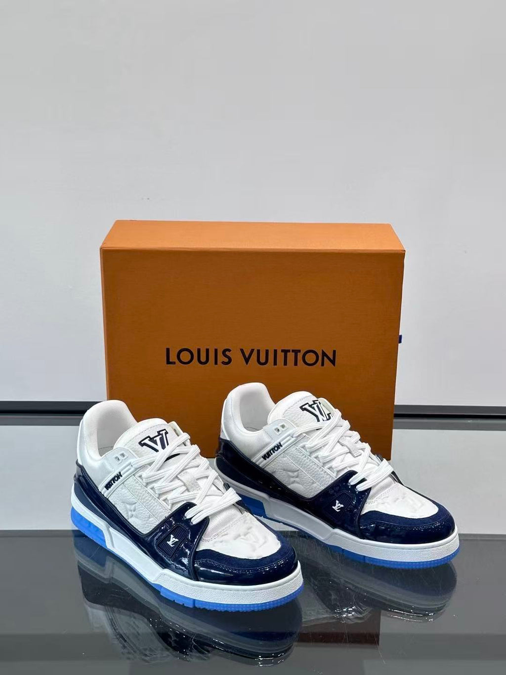 LV Trainers Cool Blue