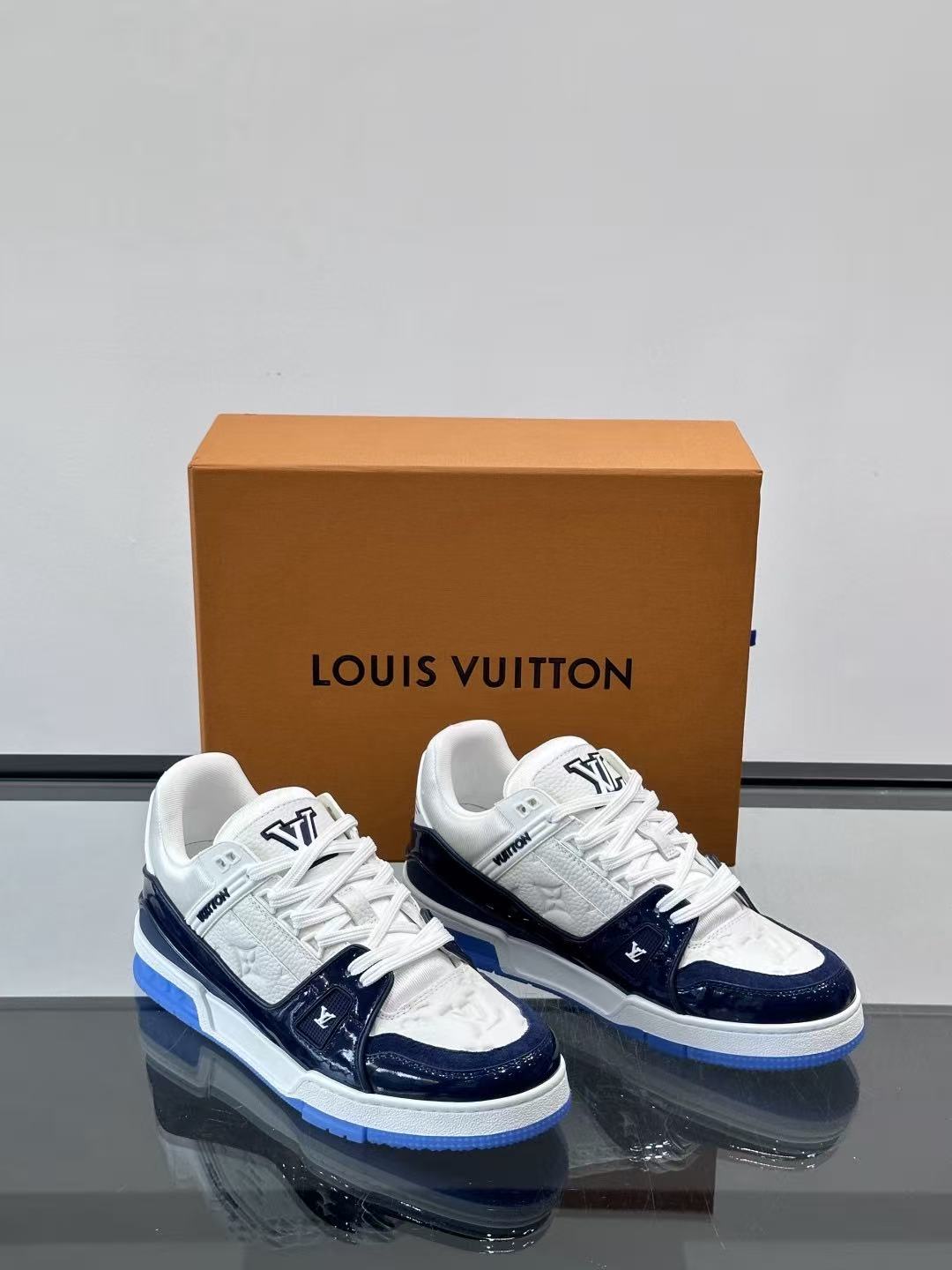 LV Trainers Cool Blue
