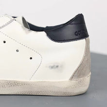 Load image into Gallery viewer, Golden Goose Super-Star Suede Star Black Matte Heel Tab
