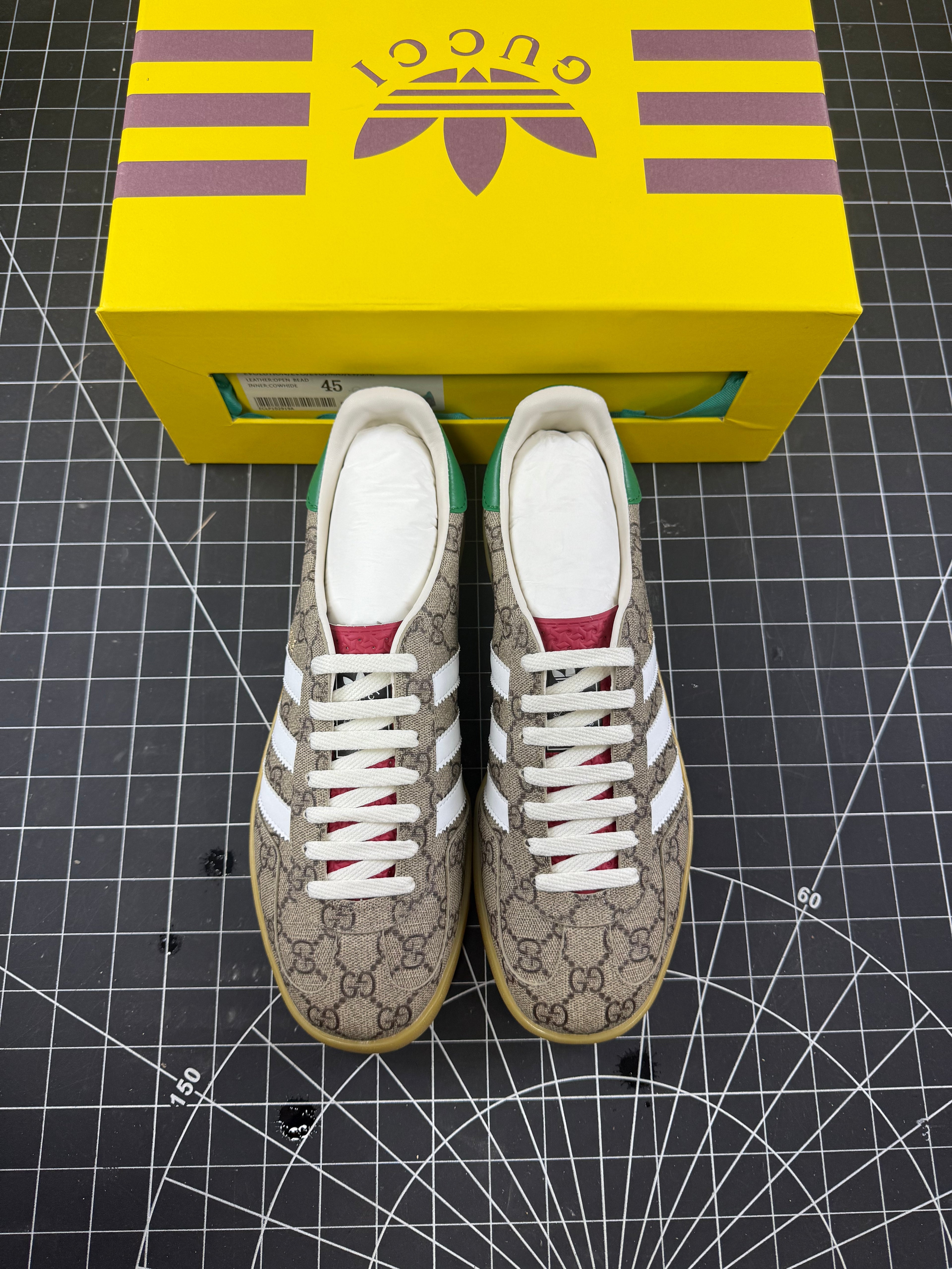 Gucci x Gazelle Beige Monogram