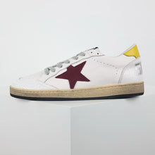 Load image into Gallery viewer, Golden Goose Ball-Star Red Star Yellow Heel Tab
