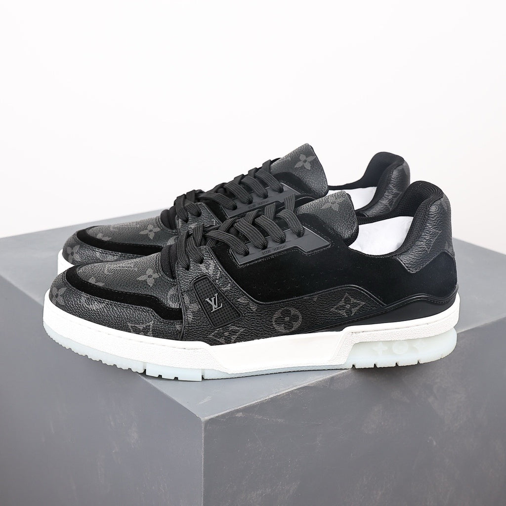 LV Trainers Monogram Black