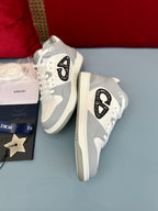 B57 Mid-Top Grey Oblique