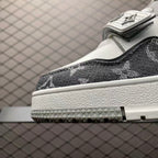 LV Trainers Velcro Denim Grey