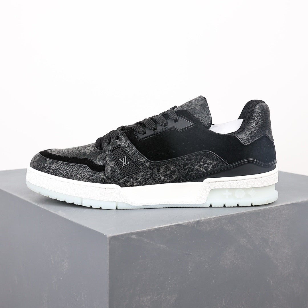 LV Trainers Monogram Black