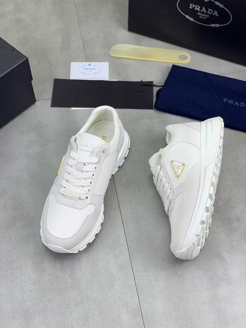 Prada Prax 2.0 White Nylon