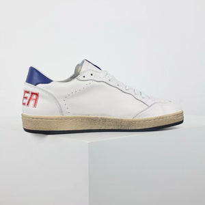 Golden Goose Ball-Star Red Star Blue Heel Tab