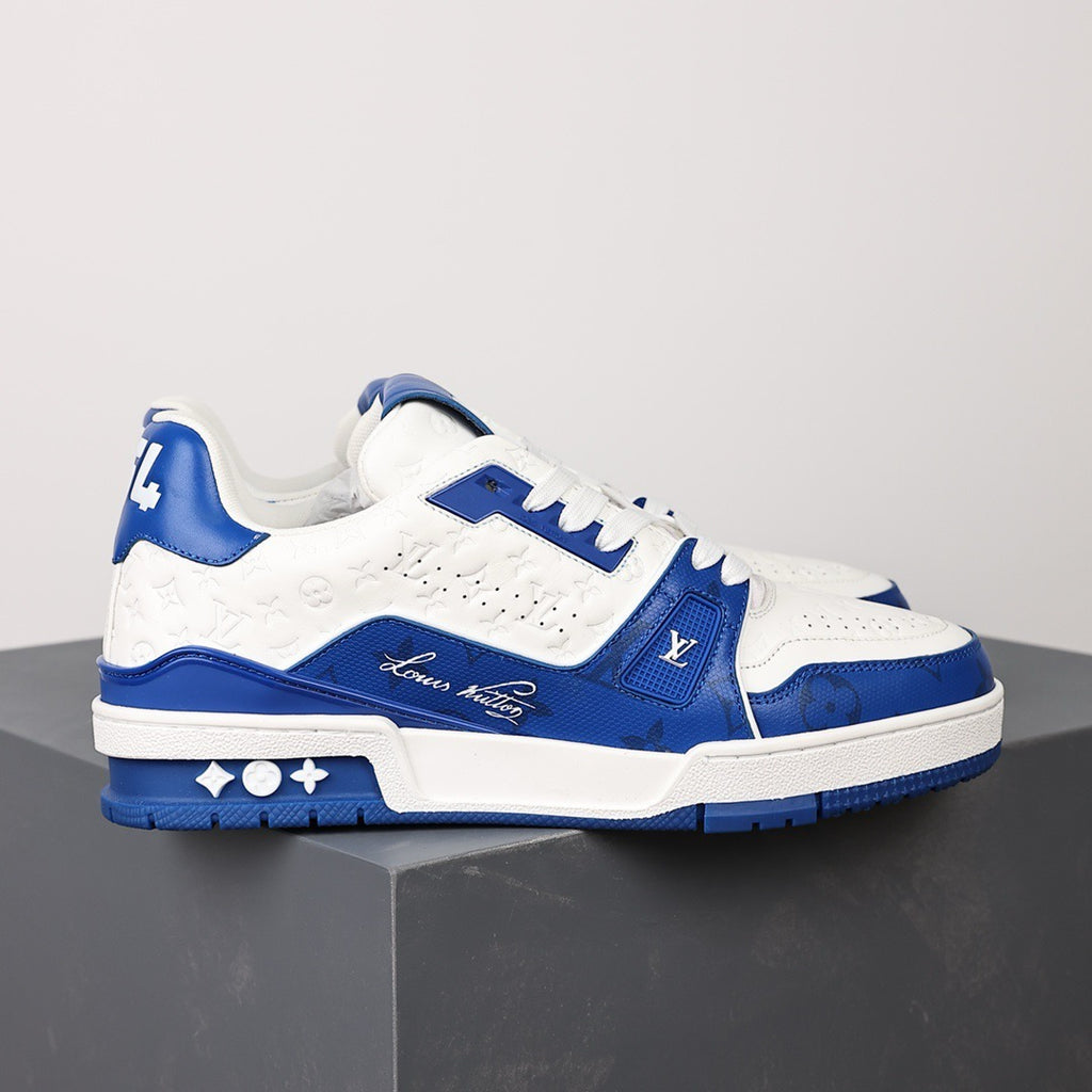 LV Trainers #54 Monogram Denim Blue