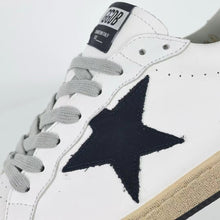 Load image into Gallery viewer, Golden Goose Ball-Star Black Star Black Heel Tab White
