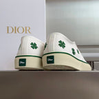 Saltwind Sneaker Clover on White Cotton