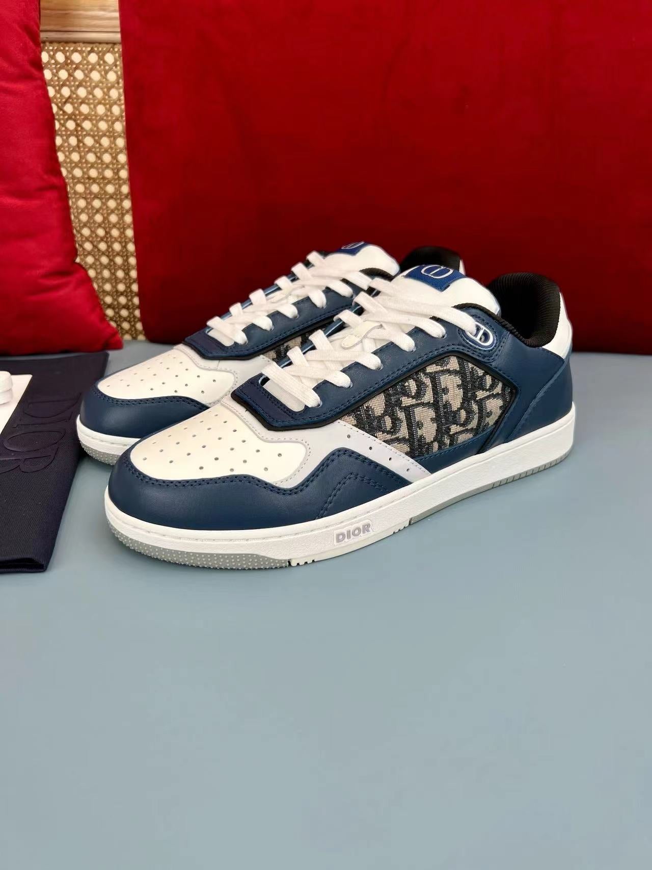 B27 Low-Top Blue Cream Oblique