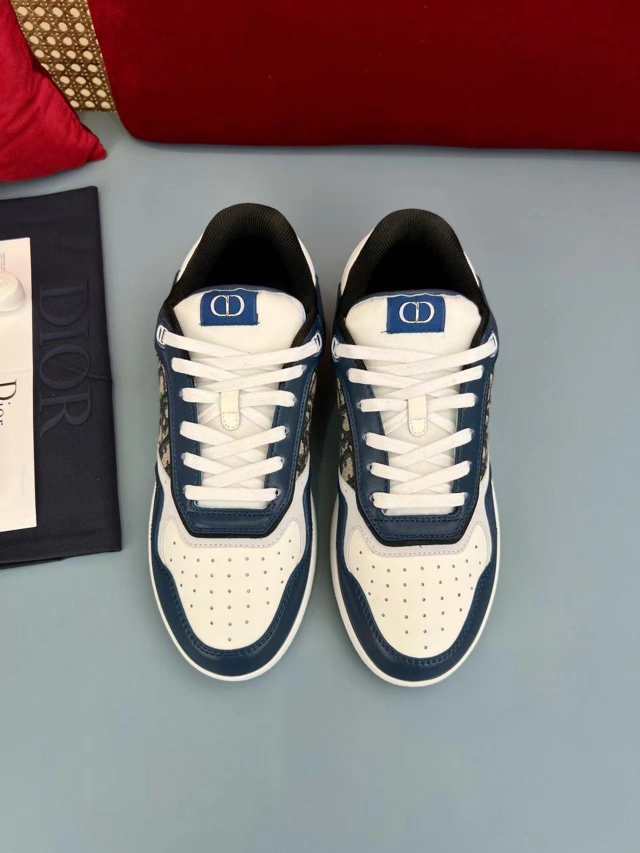 B27 Low-Top Blue Cream Oblique