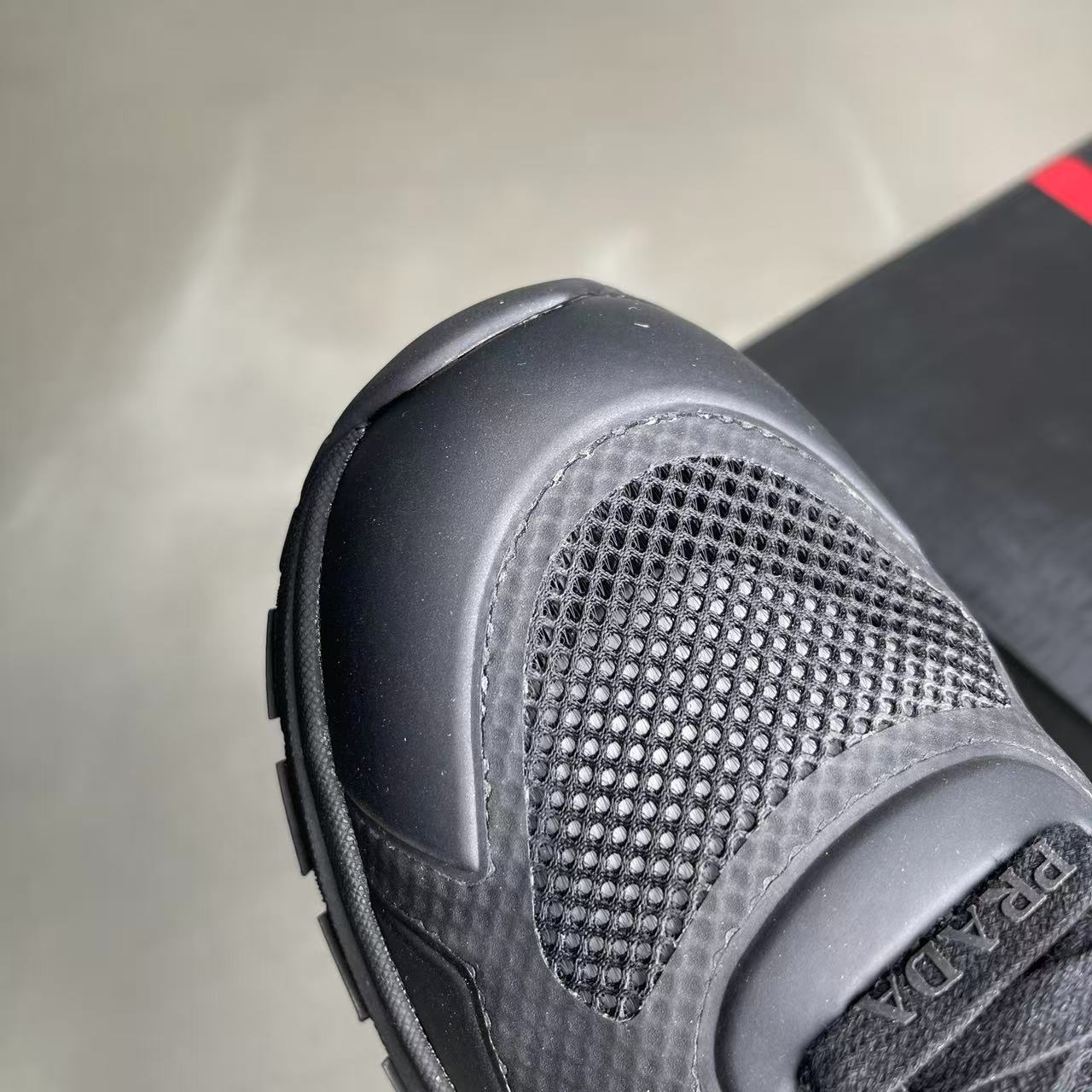 Prada Prax 2.0 Black Mesh