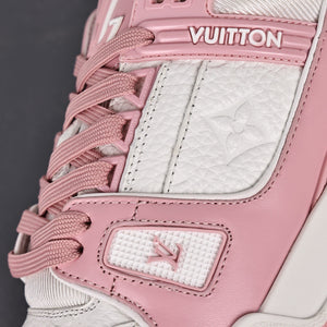 LV Trainers Baby Pink