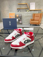 B57 Mid-Top Red and White