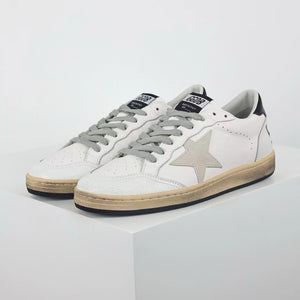 Golden Goose Ball-Star Suede Star Black Heel Tab