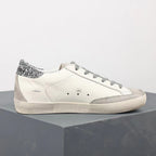 Golden Goose Super-Star Suede Star Glitter Heel Tab