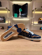 LV Trainers #54 Navy Monogram