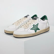 Load image into Gallery viewer, Golden Goose Ball-Star Green Star Green Heel Tab
