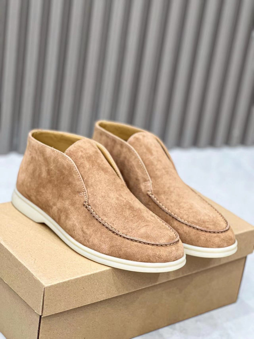 LP Open Walk Chukka Boots - Sandstone