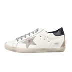 Golden Goose Super-Star Suede Star Black Matte Heel Tab