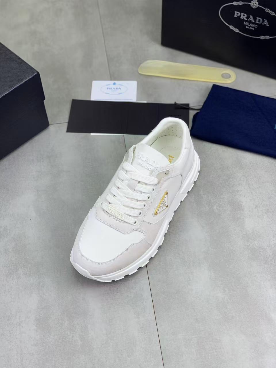 Prada Prax 2.0 White Nylon