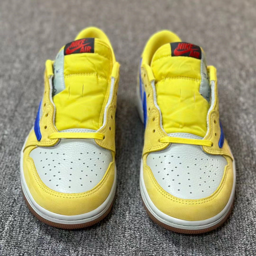 AJ1 Low Travis Scott Canary Yellow