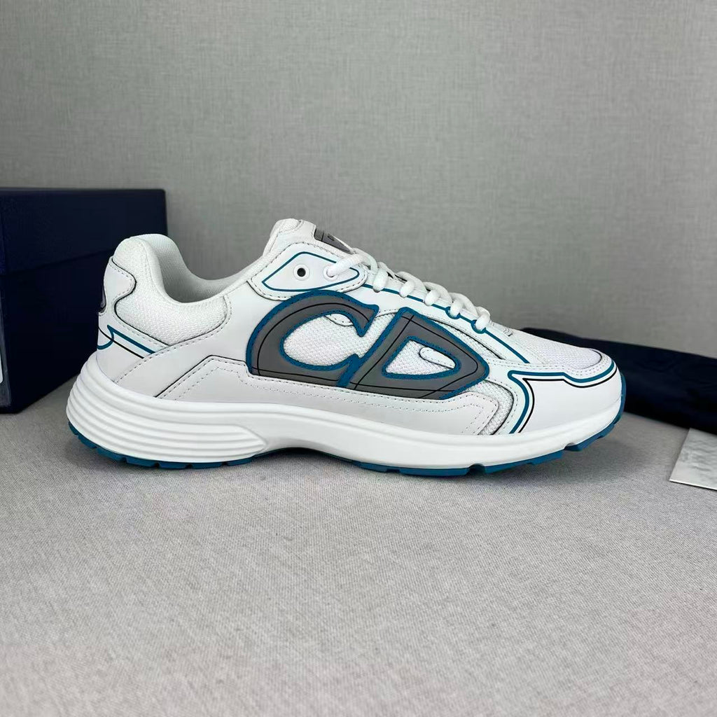 B30 White and Light Blue Mesh