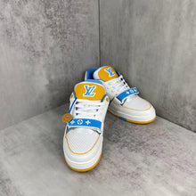 Load image into Gallery viewer, LV Trainers Velcro Blue Yellow
