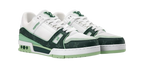 LV Trainers Green Monogram