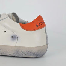 Load image into Gallery viewer, Golden Goose Ball-Star Suede Star Orange Heel Tab
