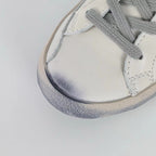 Golden Goose Ball-Star Suede Star Orange Heel Tab