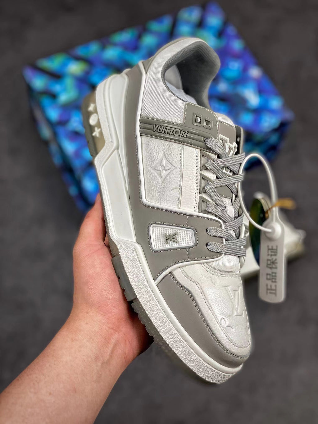 LV Trainers Grey