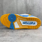 LV Trainers Velcro Blue Yellow