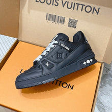 Load image into Gallery viewer, LV Trainers Black Embossed Monogram
