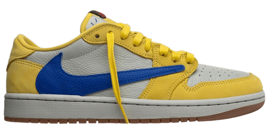 AJ1 Low Travis Scott Canary Yellow