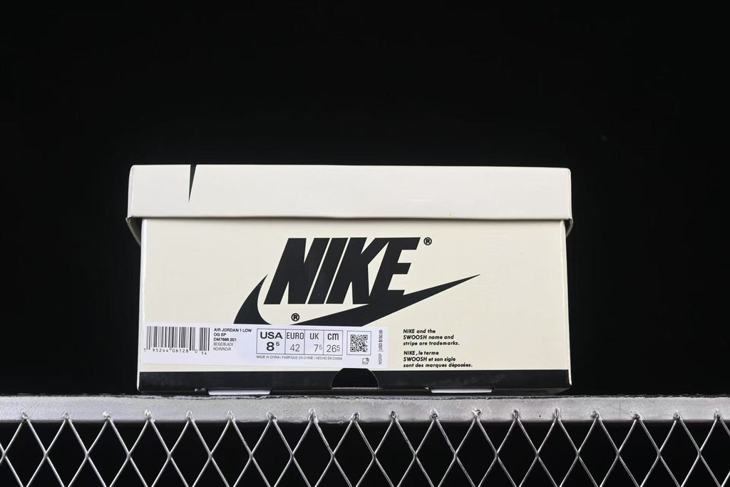 AJ1 Low Travis Scott Pale Vanilla