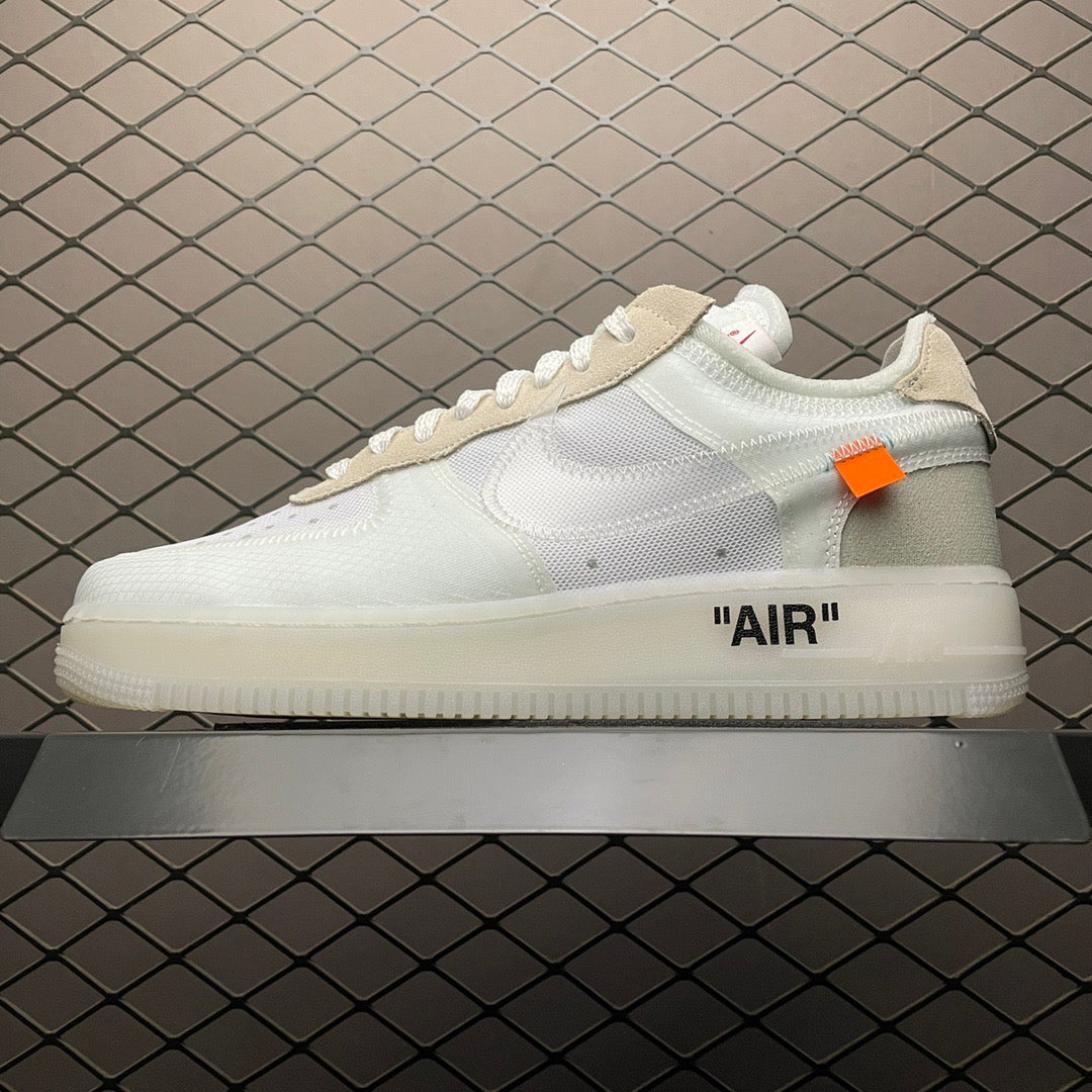 AF1 OW "THE TEN" White